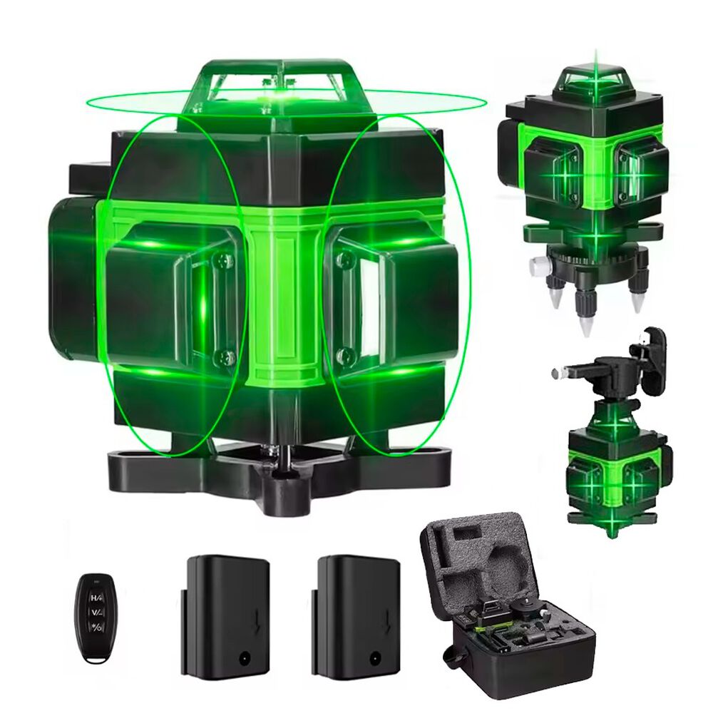 Nivel L&aacute;ser Multifuncion 16 L&iacute;neas Profesional Tr&iacute;pode Base image number 0.0