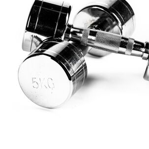 Mancuernas Cromadas 5 Kg (par)