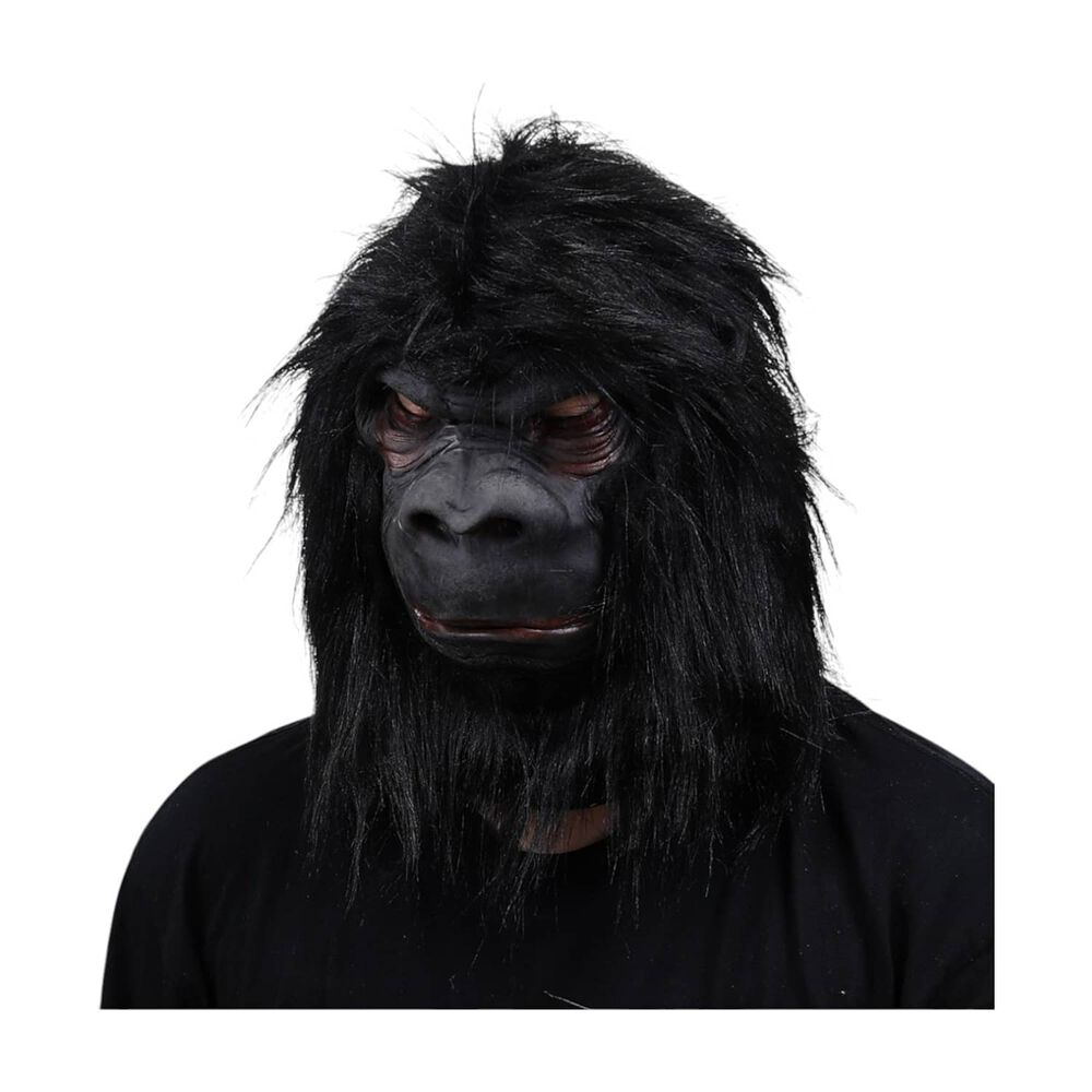 M&aacute;scara L&aacute;tex Gorila Realista Disfraz Adulto Halloween image number 2.0