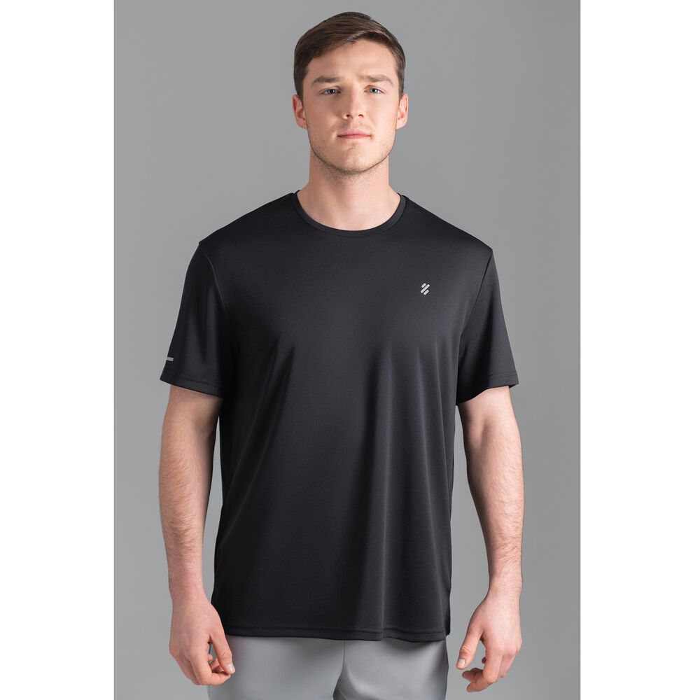 Ultimate Polera Mc Sport Hombre Onyx - M image number 0.0