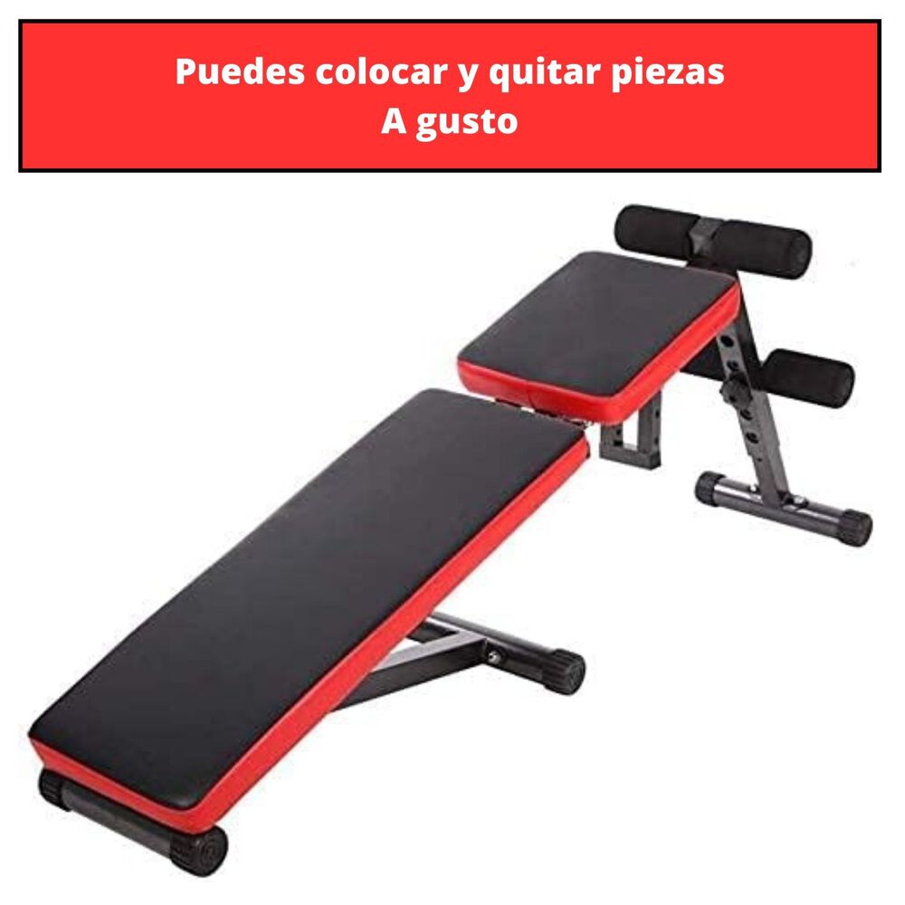 Banca Abdominal Pecho Piernas Inclinable image number 2.0