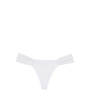 Colaless Lateral Drapeado Blanco 2rios