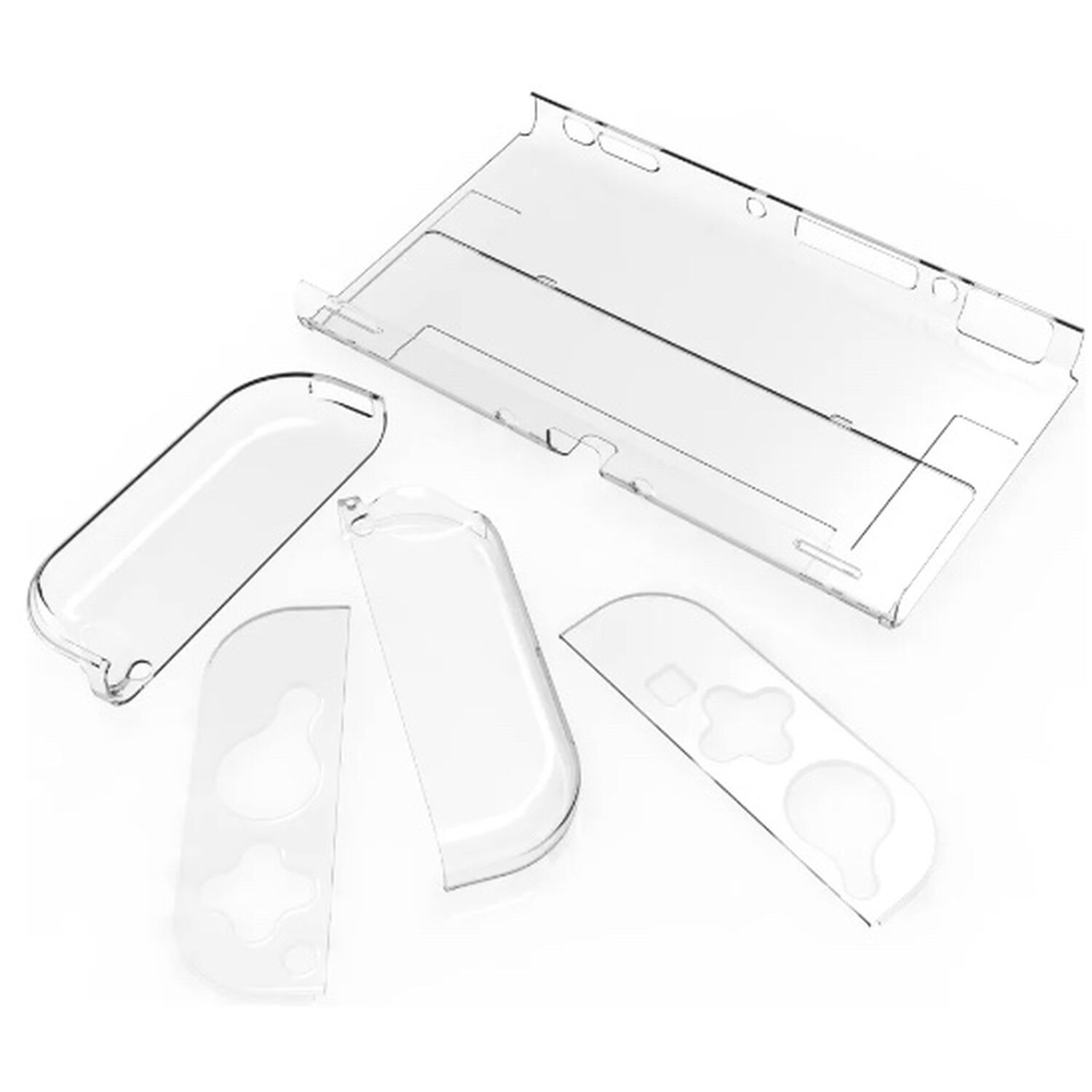 Pack Carcasa Protectora Para Nintendo Switch Oled + Lamina image number 2.0