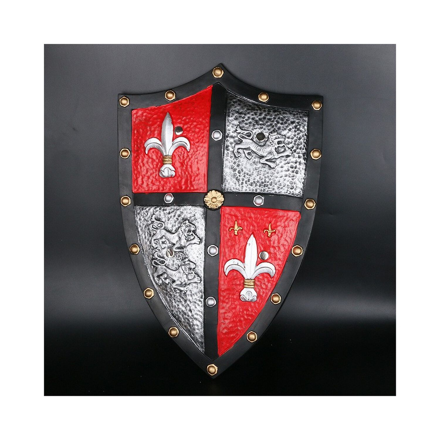 Escudo Medieval Templario Accesorio Cosplay image number 2.0