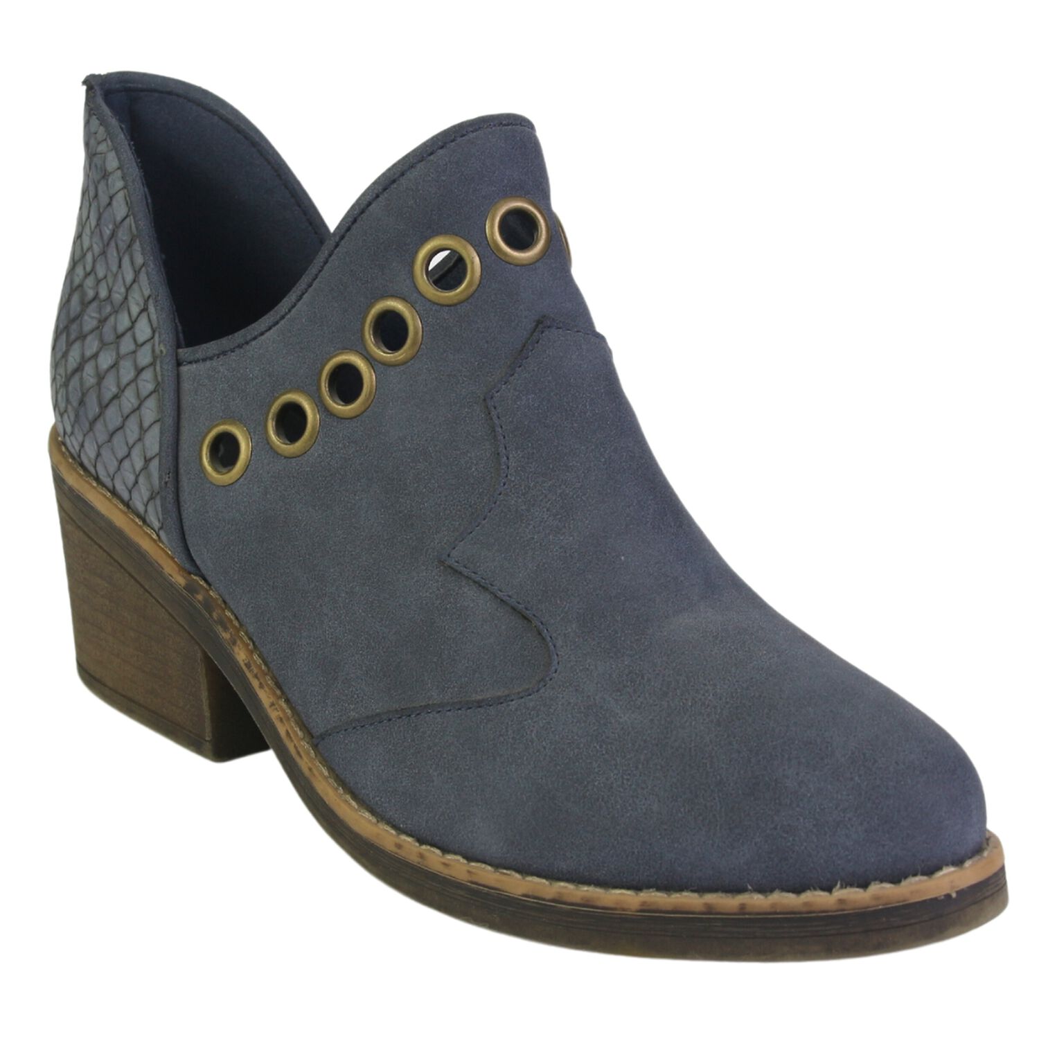 Botin Chalada Mujer Camp-15 Azul Casual image number 2.0