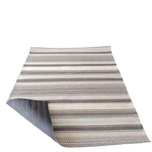 Alfombra Kelim Grande Gris/negro