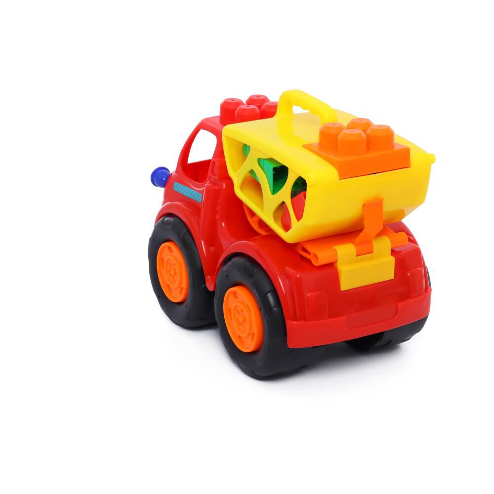 Bloques Maxi, 11 Pizas, Camion Grande Happy Line image number 3.0