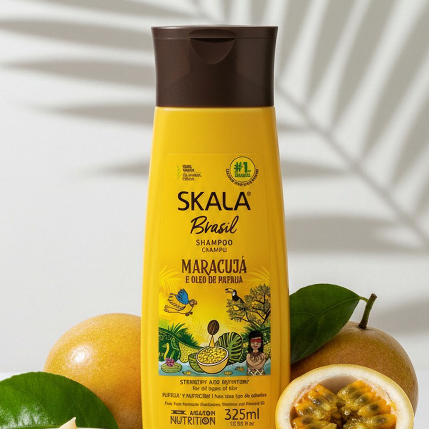 Shampoo Sin Sal De Maracuya Skala Brasil 325ml image number 2.0