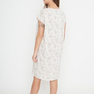 Camisón Manga Corta Algodón Kayser 71.1071-caf