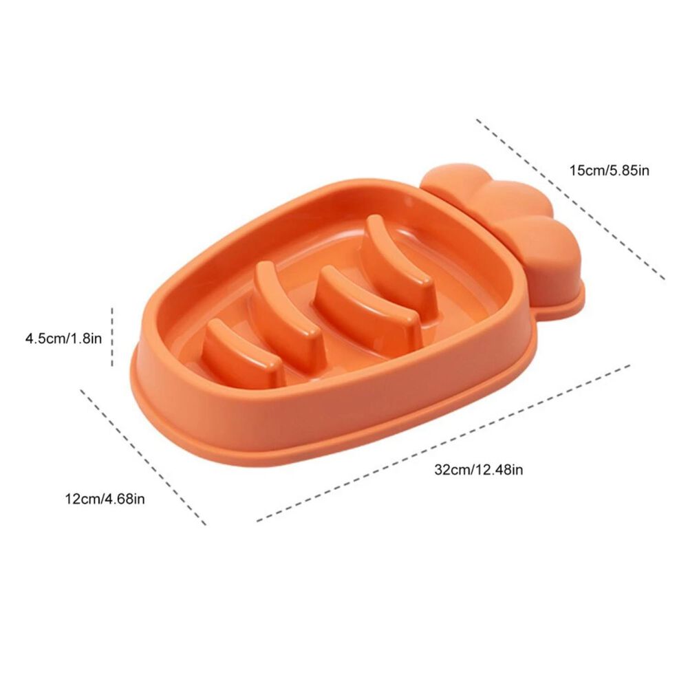 Plato Tazon Para Comida De Perro Comedero Lento image number 1.0