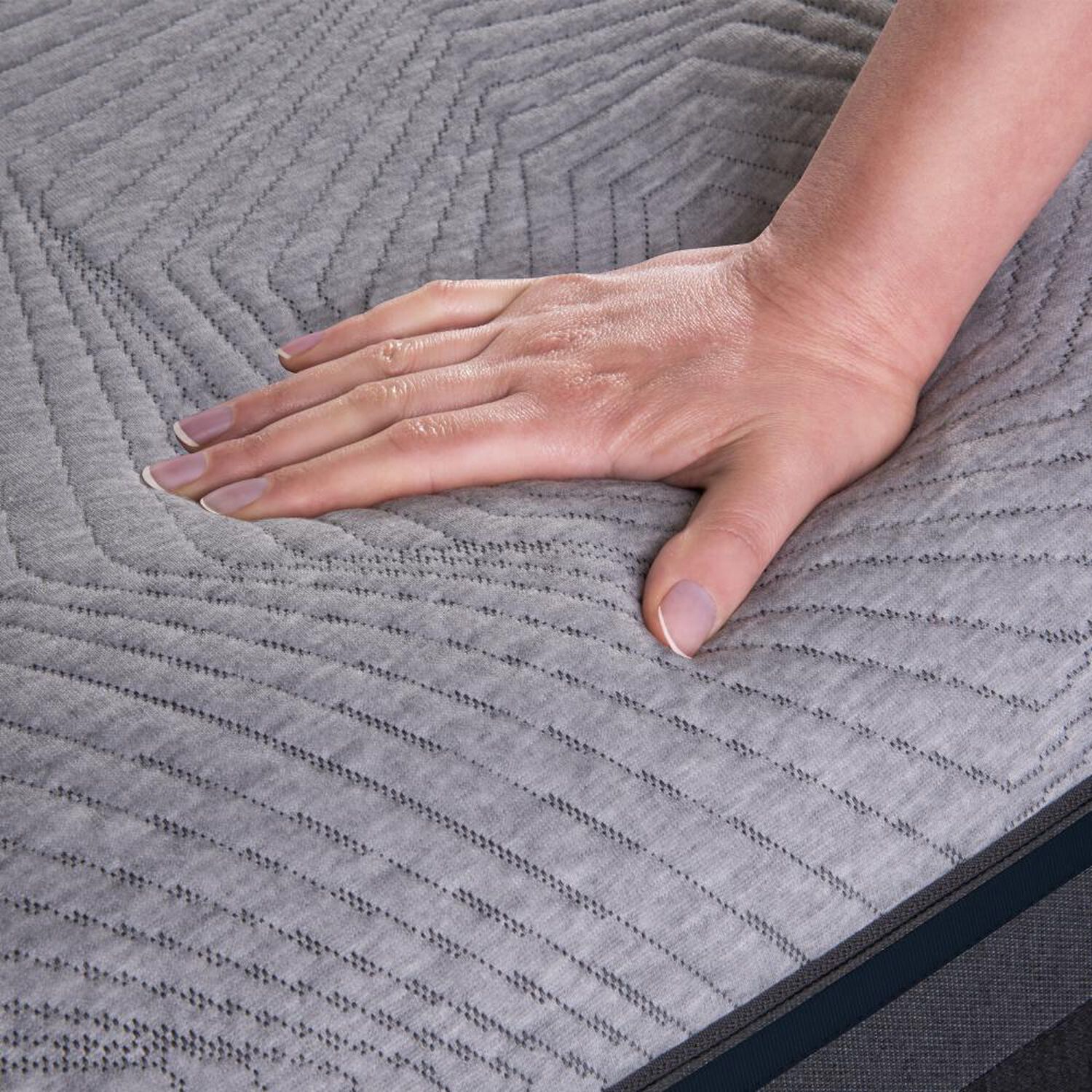 Cama Europea Cic Hybrid Plus / 2 Plazas / Base Dividida + Respaldo image number 2.0