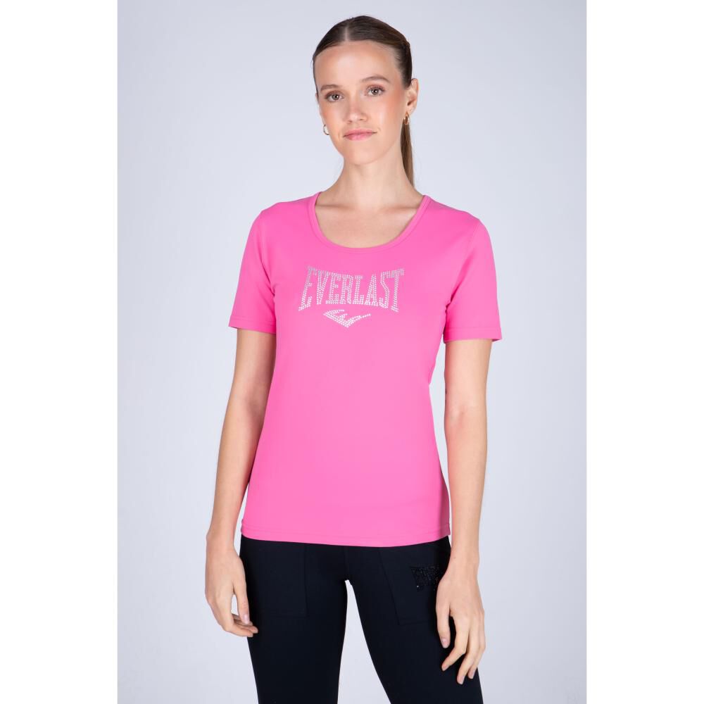 Polera M/c Mujer Basic Everlast image number 0.0