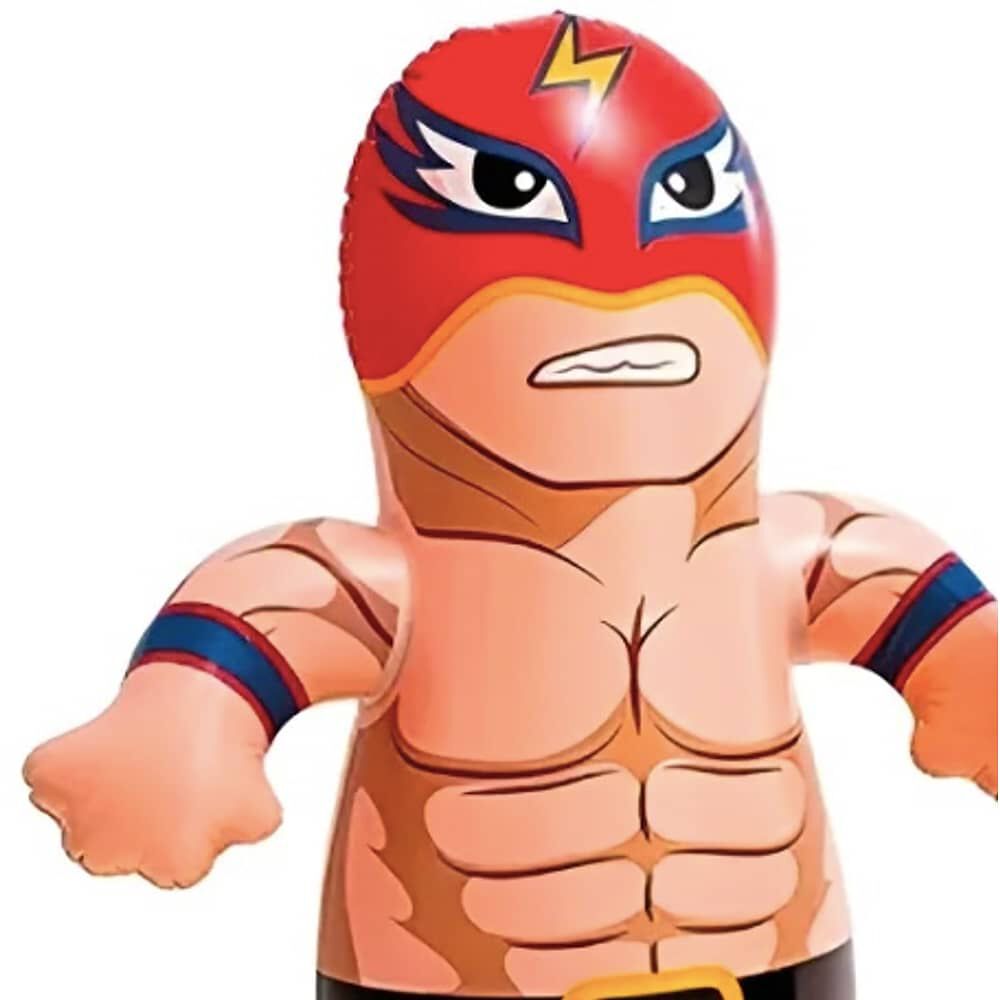 Juguete Inflable Mono Porfiado Luchadores Boxeo image number 1.0