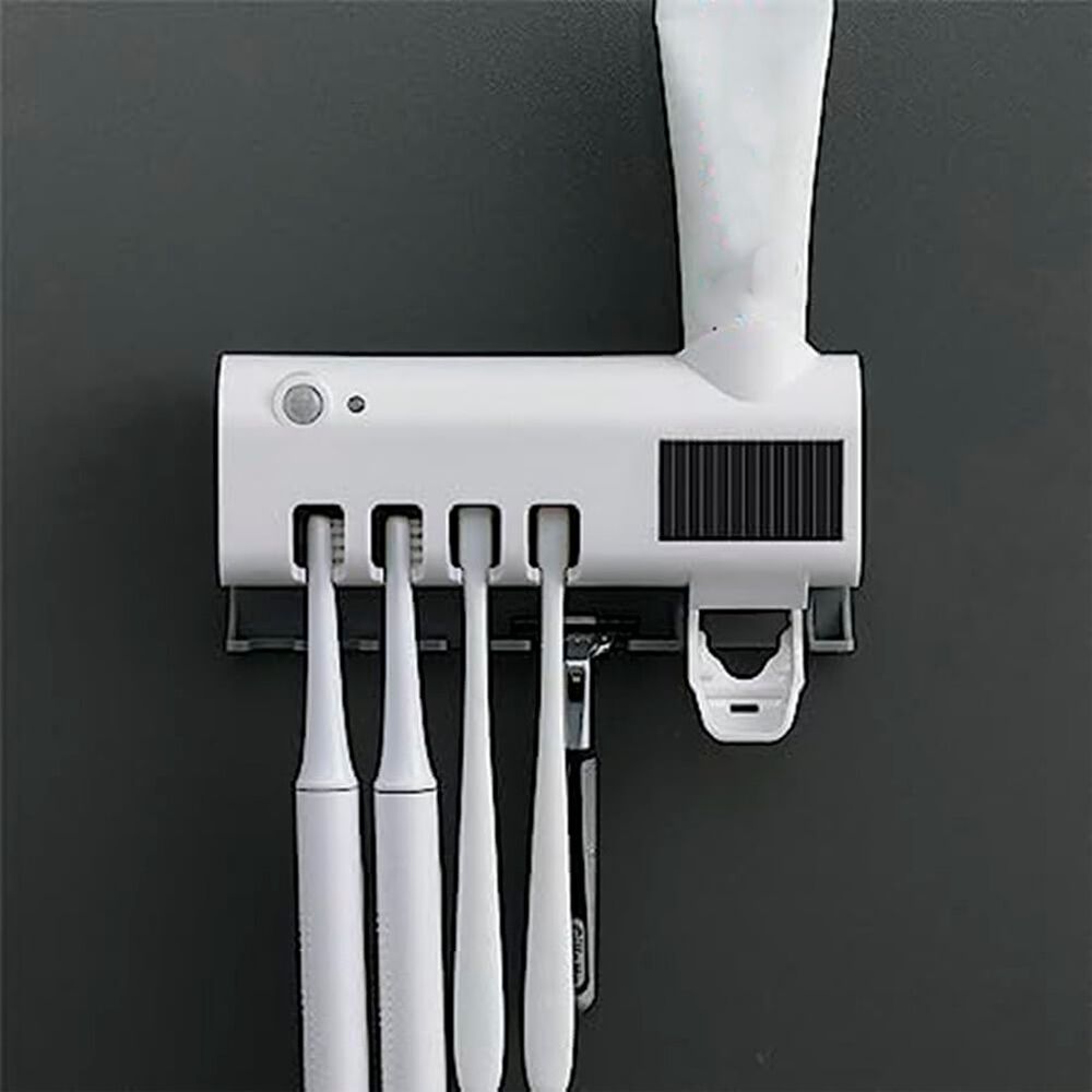 Soporte Esterilizador Multifuncional Uv Para Cepillos De Dientes image number 4.0