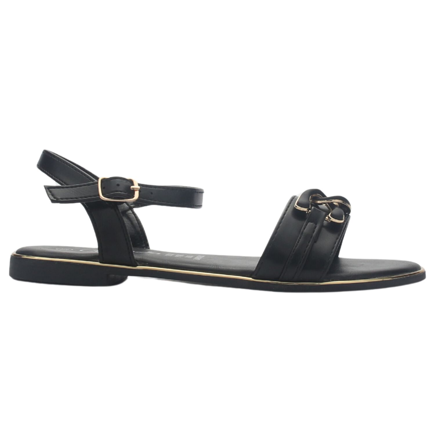 Sandalia Mujer Casual Negro Chalada Buckel-3 image number 0.0