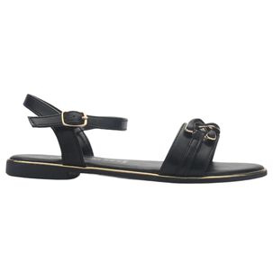 Sandalia Mujer Casual Negro Chalada Buckel-3