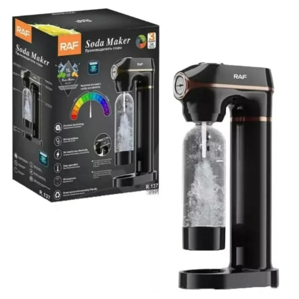 Maquina De Soda Para Gasificar Agua Bebidas 1l R137 Raf image number 2.0