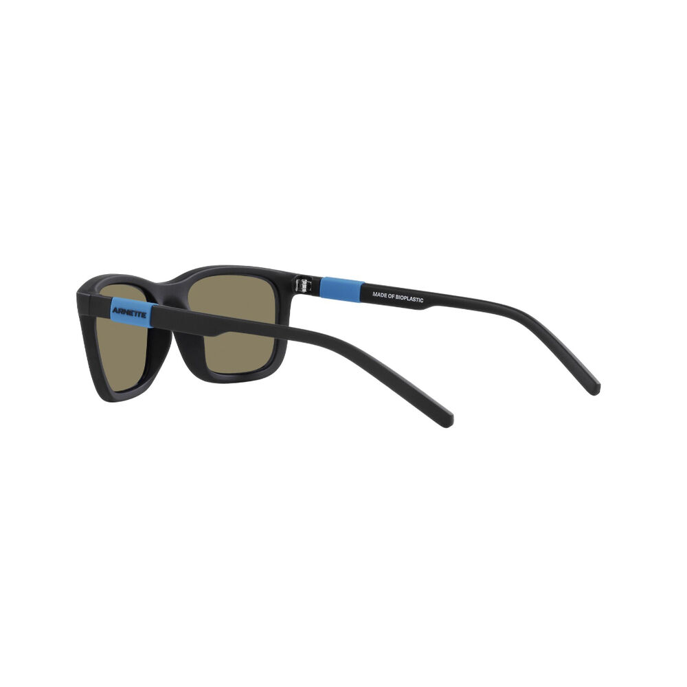 Lentes De Sol Teen Speerit Matte Black Polarizados Sustentable Arnette image number 4.0