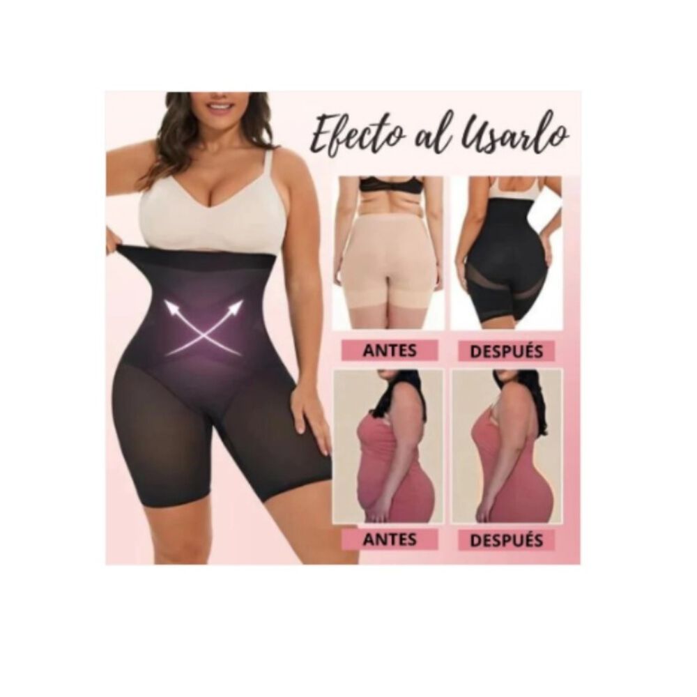 Faja Short Reductora Calzón Invisible Moldeador Cintura Alta image number 10.0