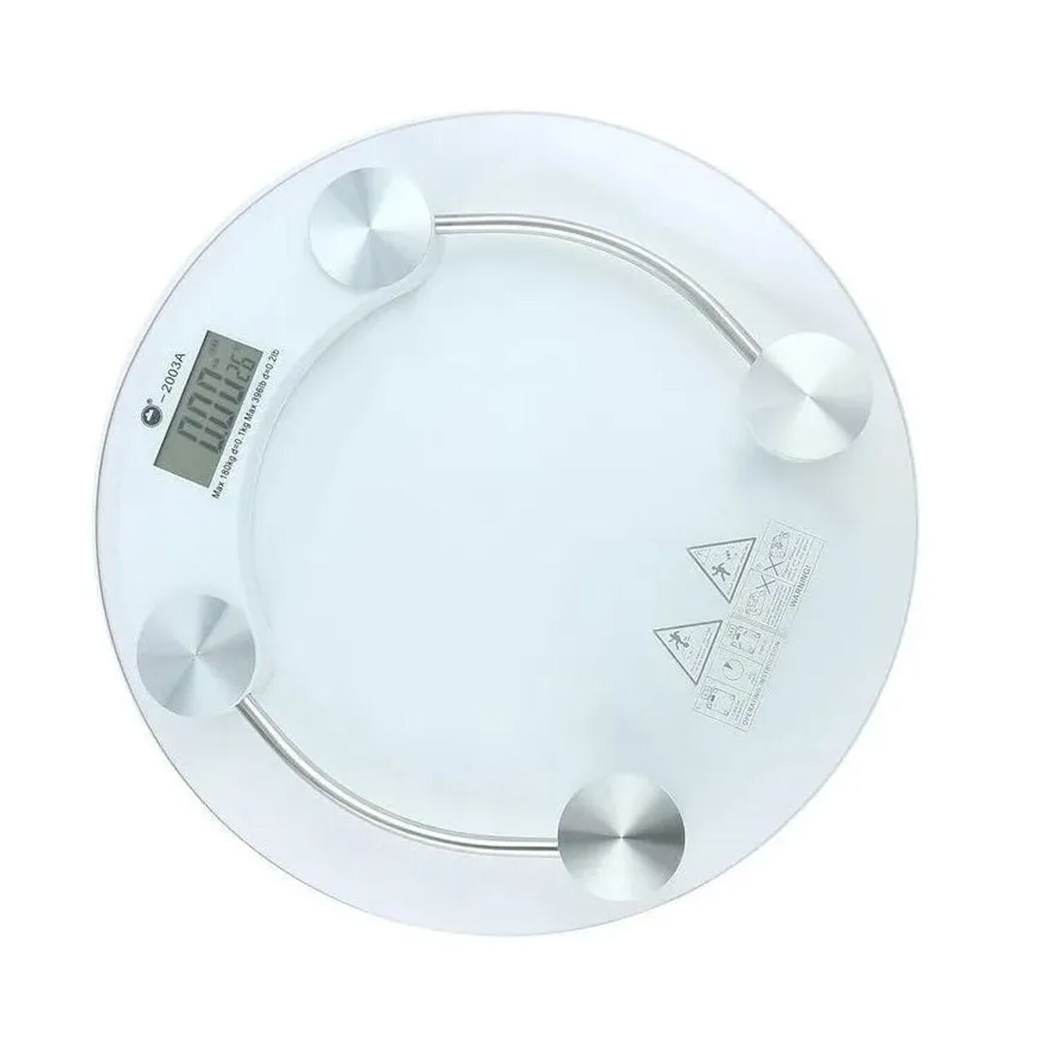 Balanza Pesa Vidrio Digital Ba&ntilde;o 180 Kg 33 Cm image number 1.0