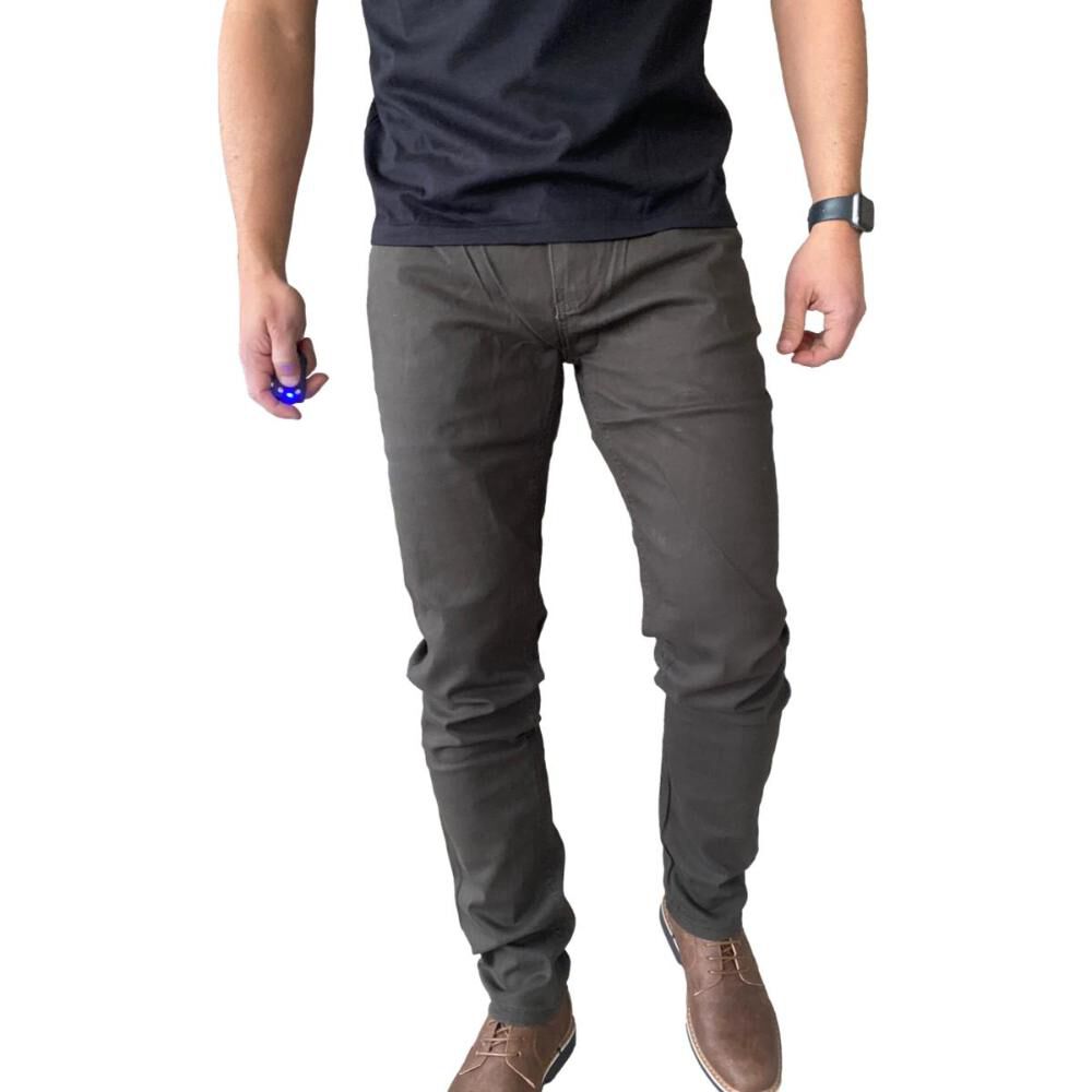 Pantalón Tela Elasticado Slim Fit Colores image number 21.0