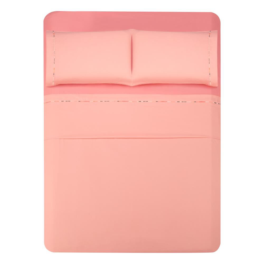 Juego De Sábanas Belle Noite Bicolor / 2 Plazas image number 1.0