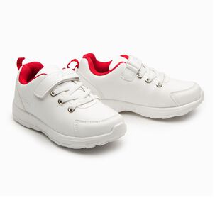 Zapatilla Escolar Niño Spiderman Blanco