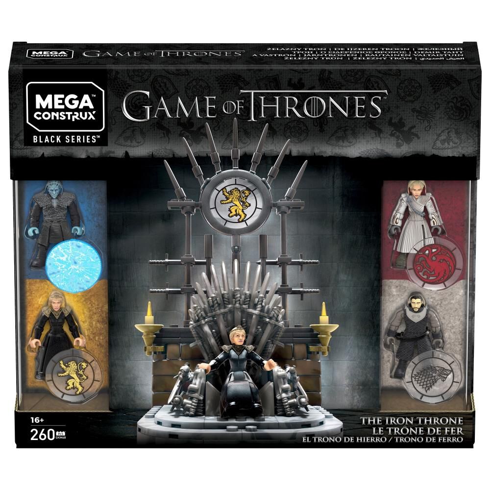 Juguete Interactivo Game Of Thrones Trono De Hierro, 260 Bloques image number 5.0