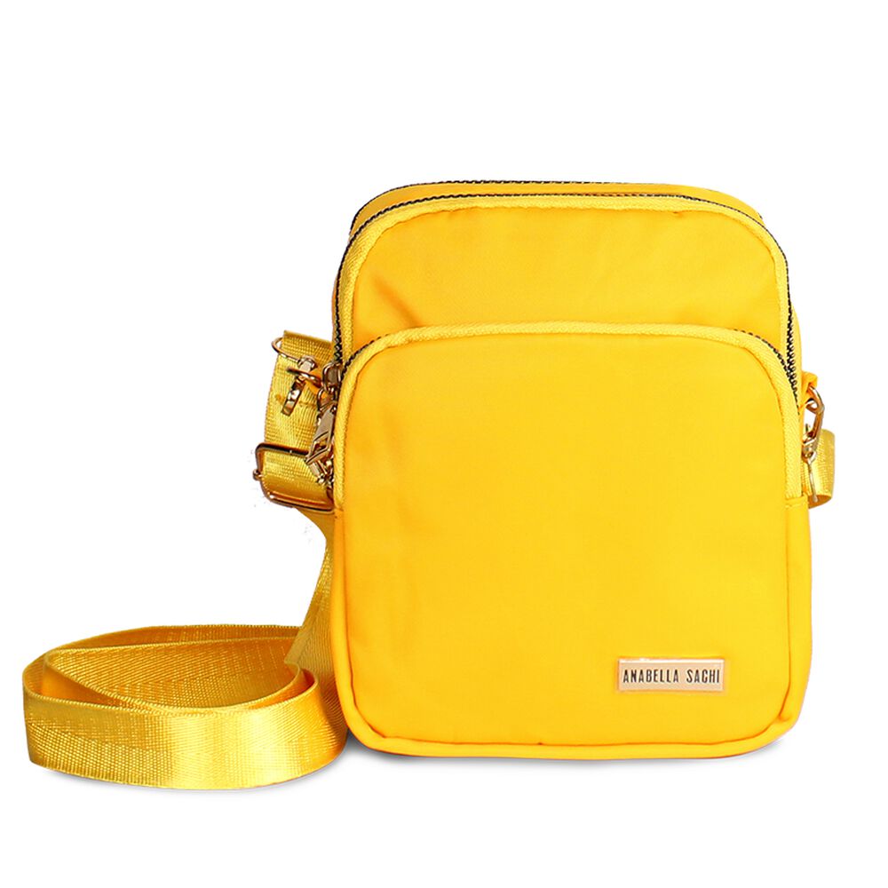 Cartera Bandolera Isa Amarilla Anabella Sachi image number 0.0