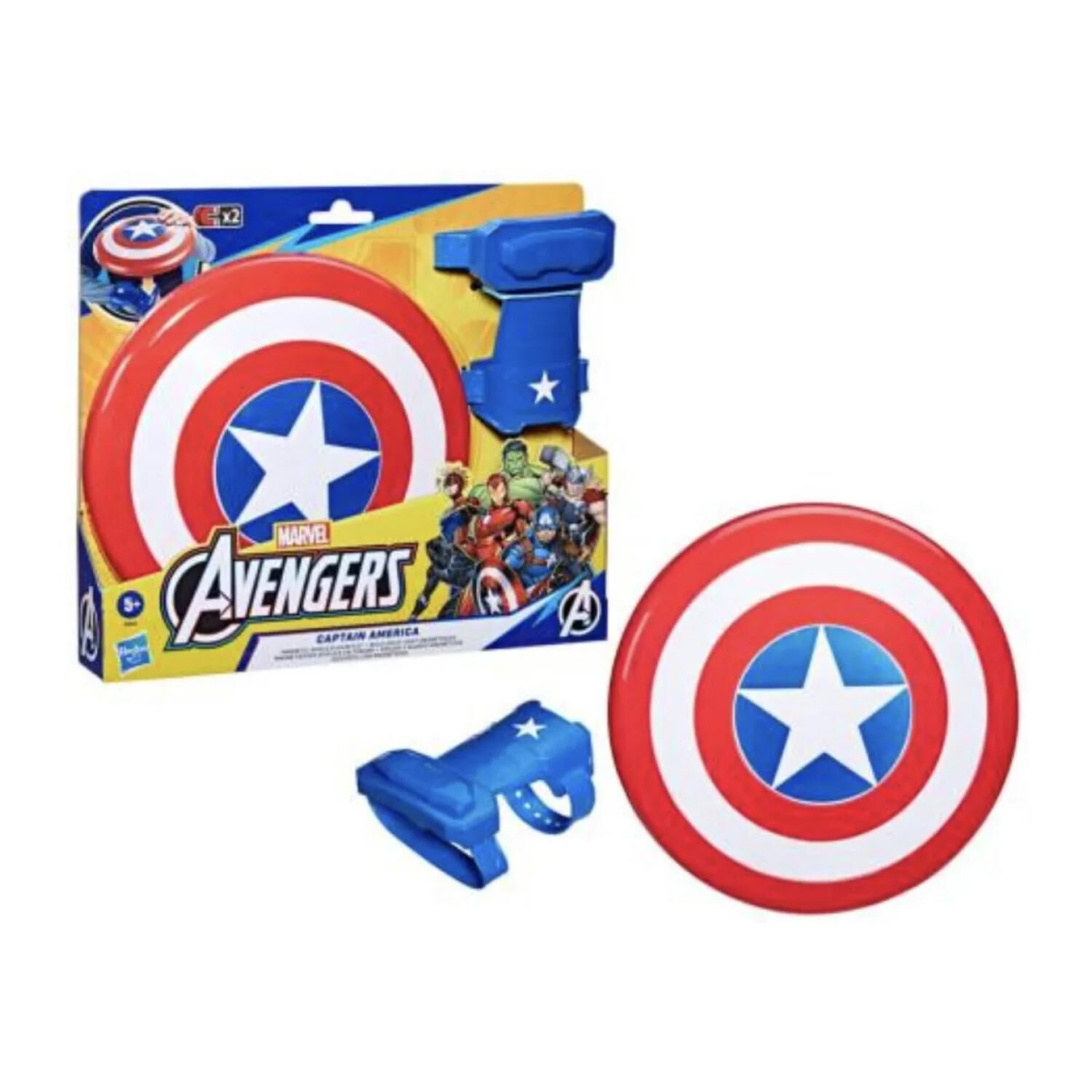 Juguete Escudo Y Guantalete Capitan America Infantil image number 2.0