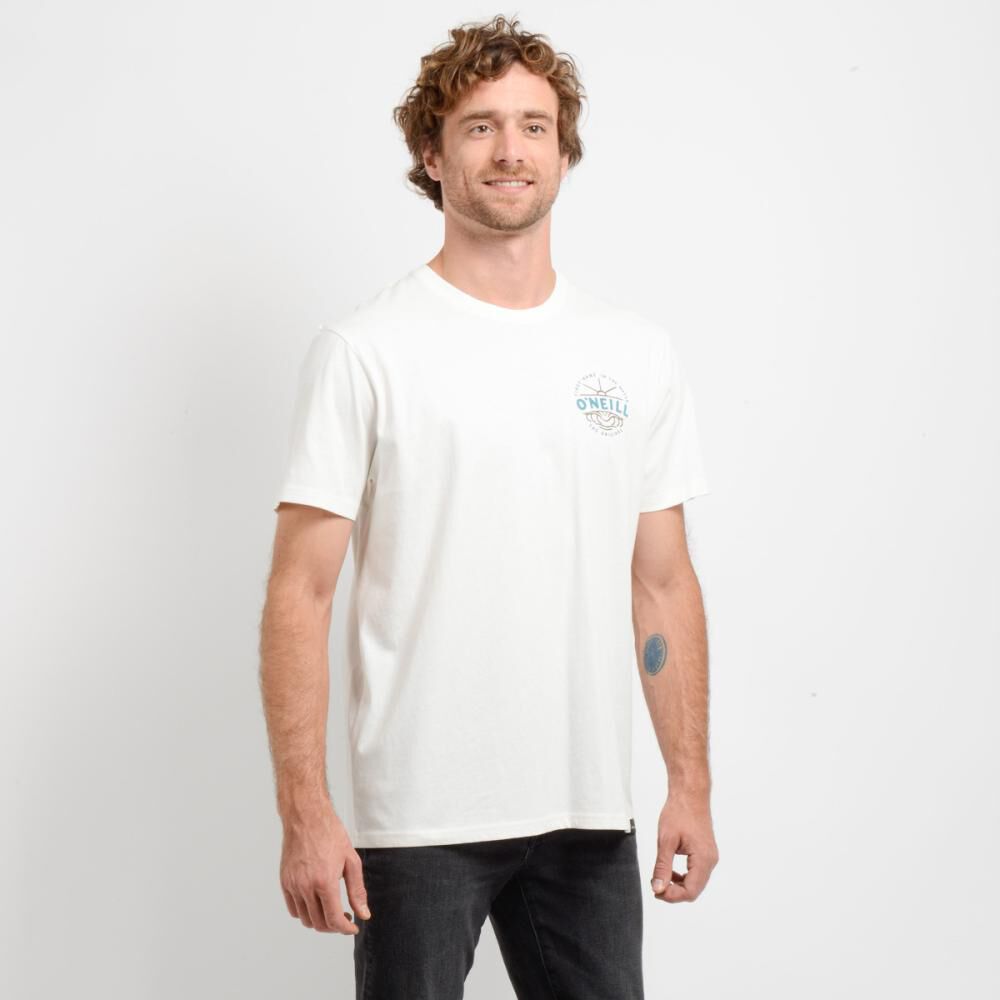 Polera Manga Corta Cuello Redondo Hombre O'neill image number 2.0