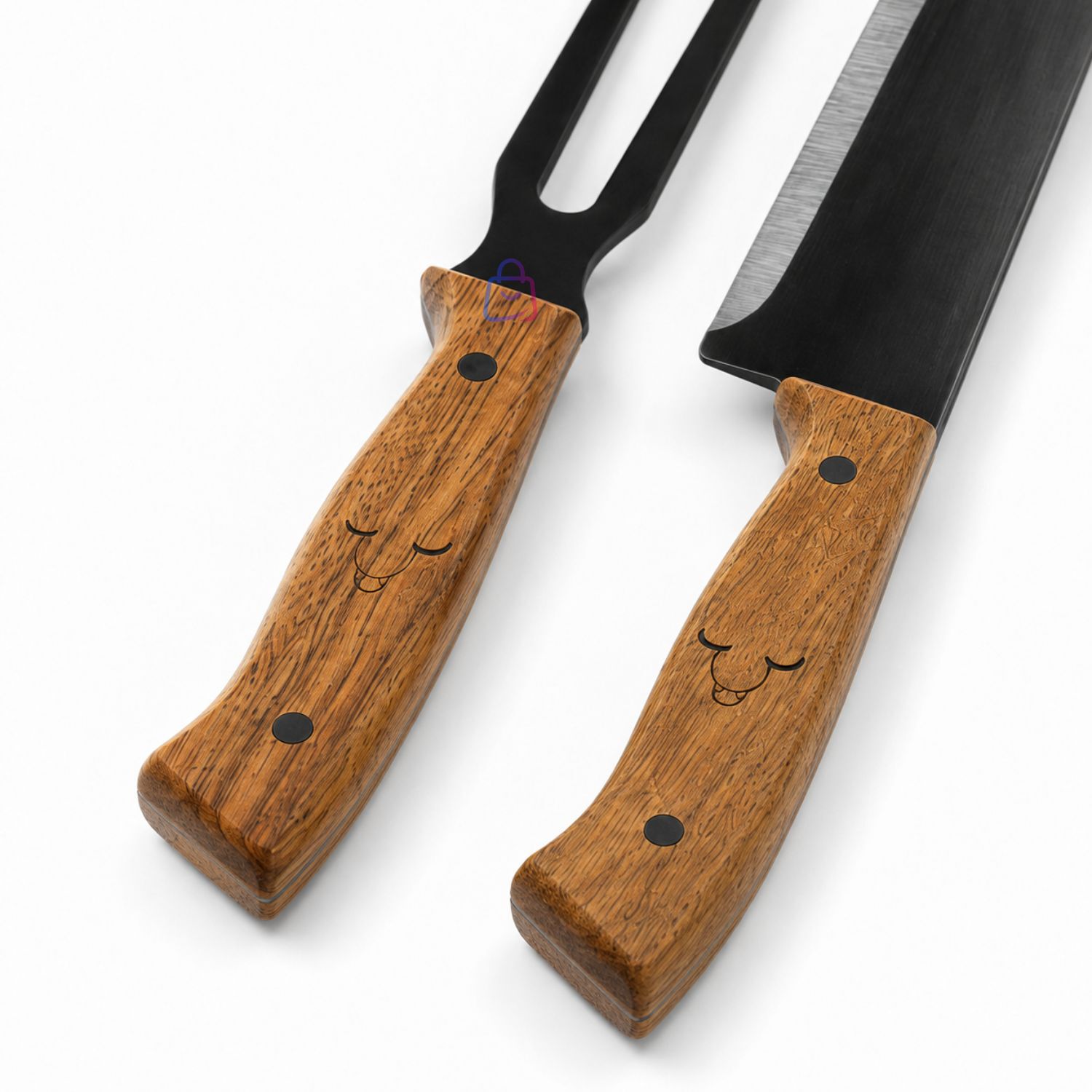 Set Cuchillo Y Tenedor Wayu Parrillero Acero Inoxidable - Ps image number 1.0