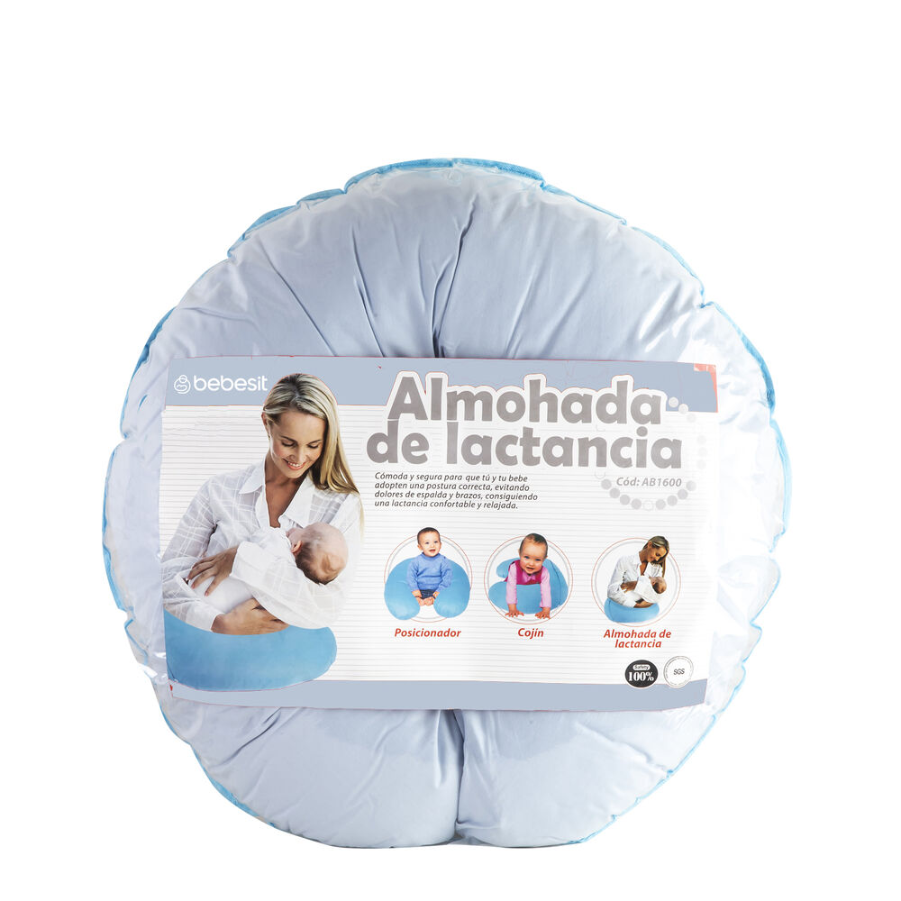 Almohada Lactancia Azul Bebesit image number 6.0