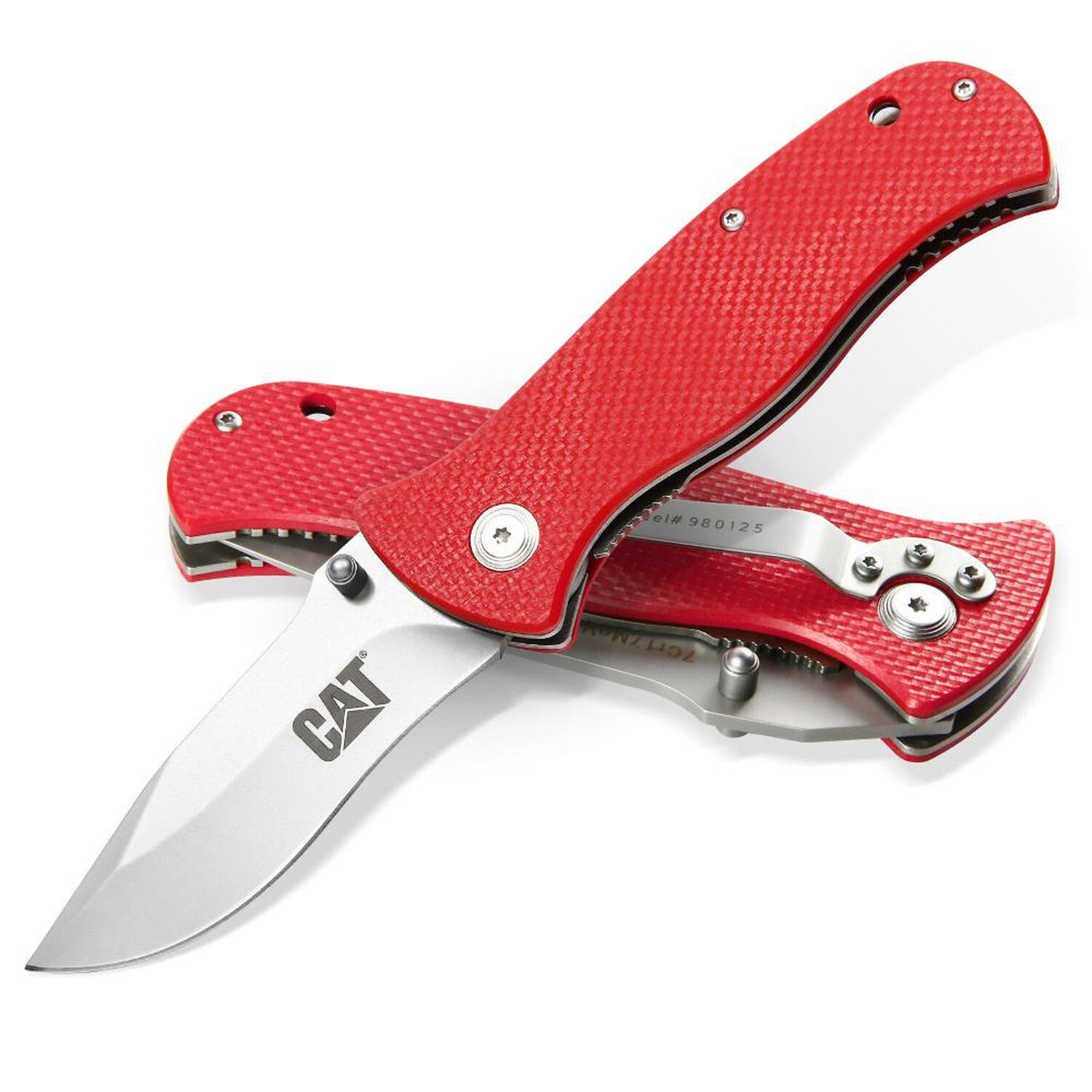 Cuchillo Navaja Plegable Cat 980125 Punta Curva image number 6.0