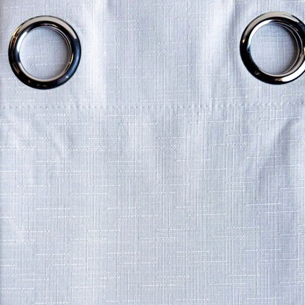 Cortina Engomada Termica 100% Blackout De Tipo Lino image number 4.0