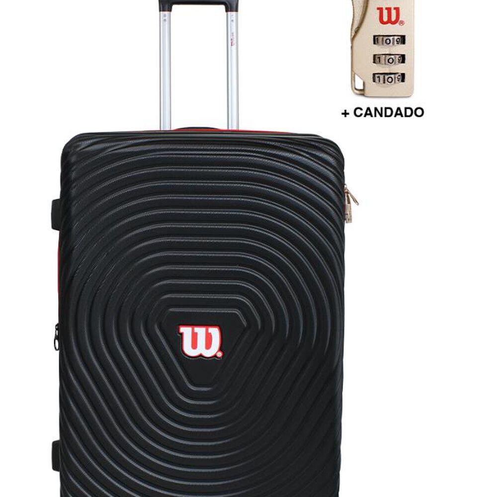 Maleta Pulsar Negra L Grande 23kg Wilson image number 0.0