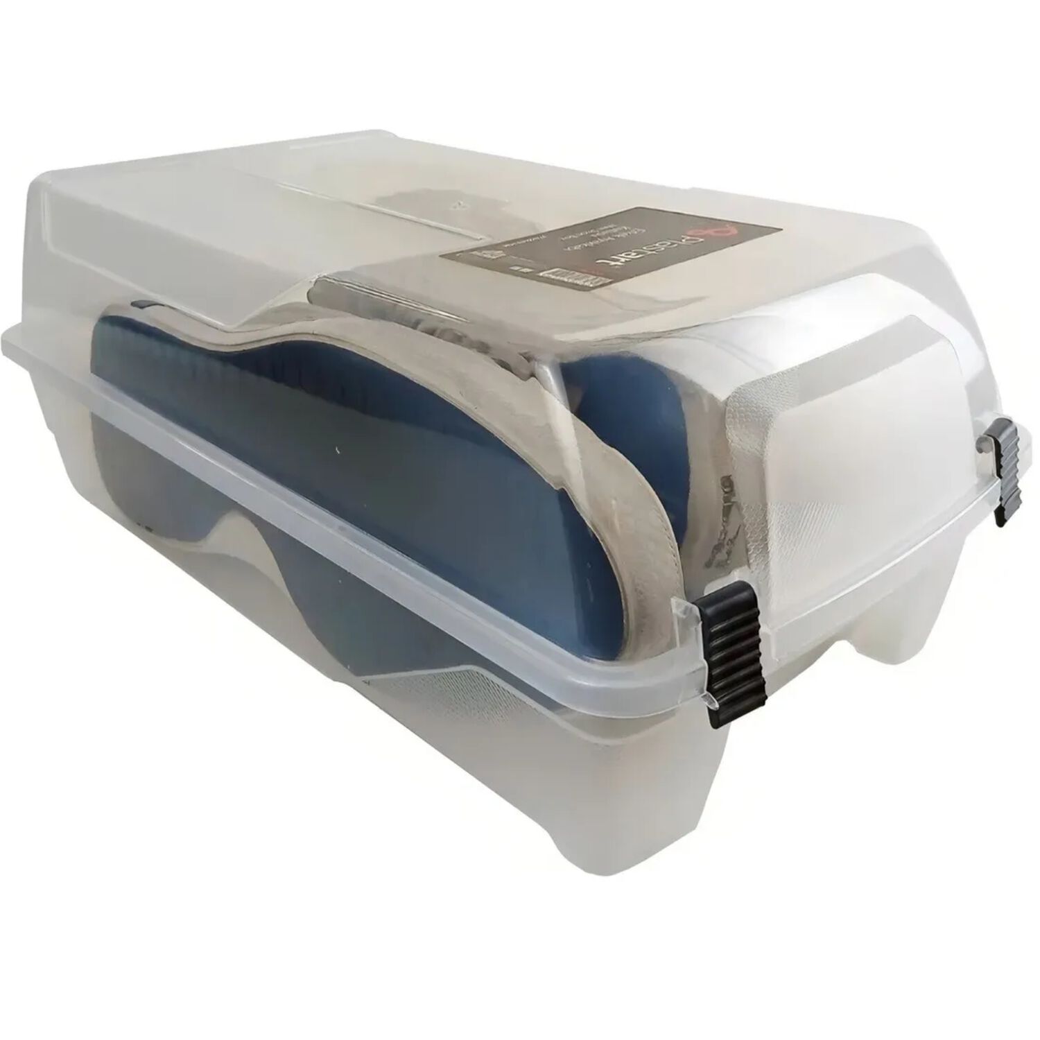 Caja Organizadora De Zapatillas Stack Pro Blanca Plastart image number 2.0