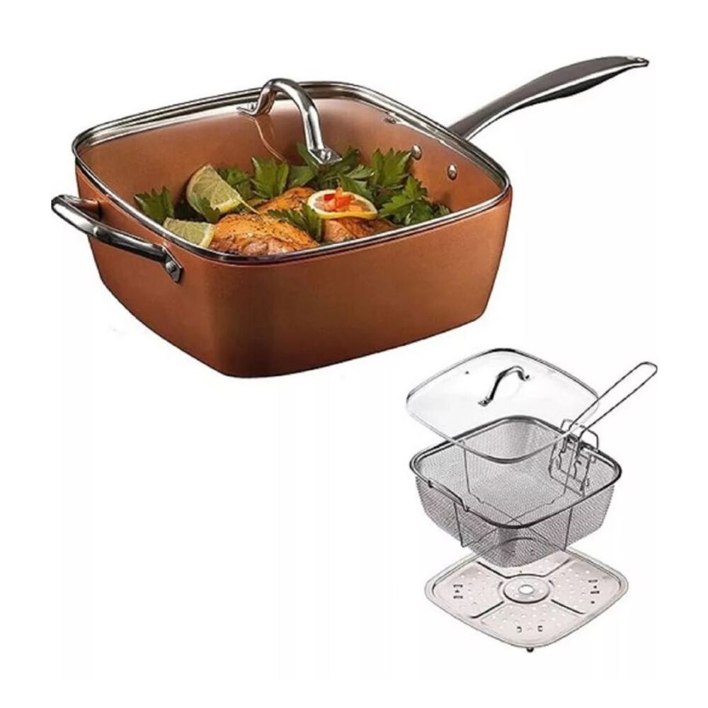 Juego De Sartenes Antiadherente 9pcs Y Utensilios De Cocina image number 4.0