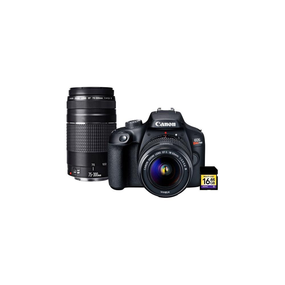 Cámara Reflex Canon EOS T100 Premium Kit image number 0.0