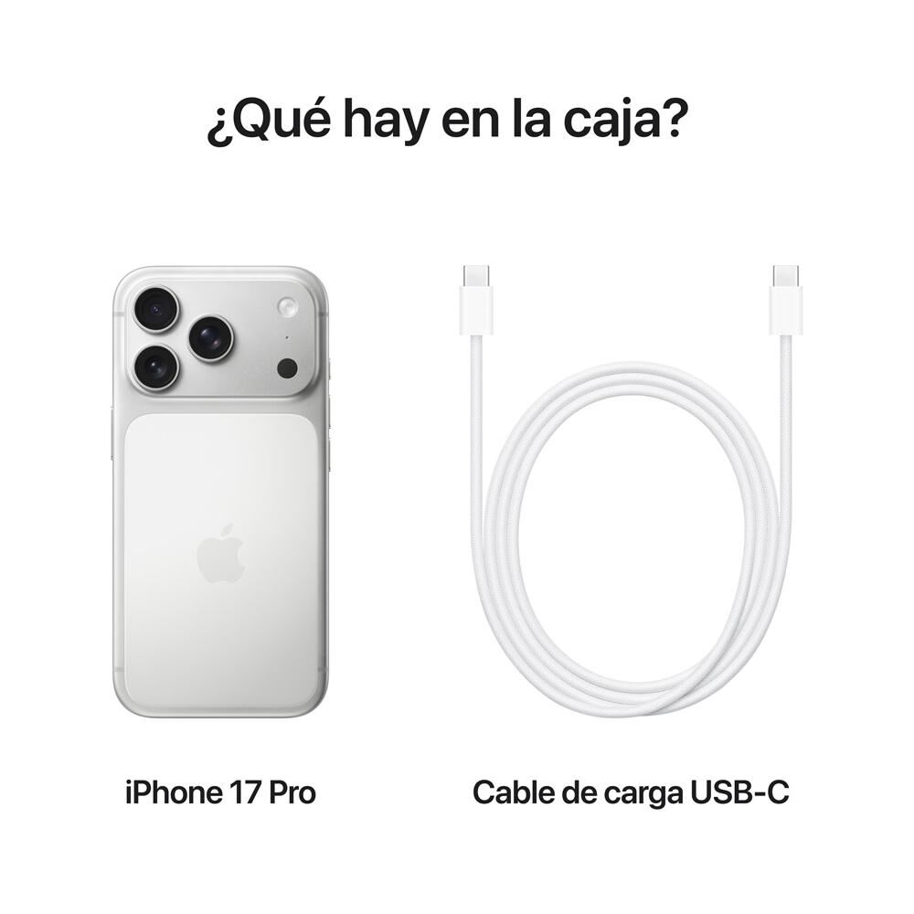 Iphone 17 Pro  Apple / 5G / 512 GB / Plata / Liberado image number 7.0