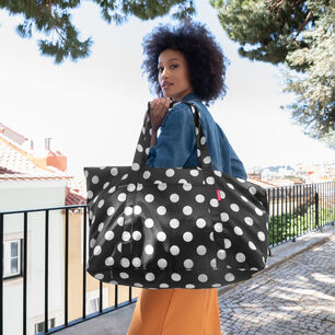 Bolso De Viaje Plegable Mini Maxi - Dots White