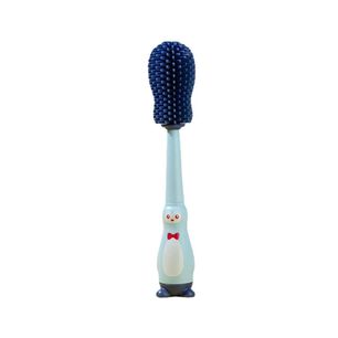 Cepillo Limpia Mamadera Silicona Biberon 3 En 1