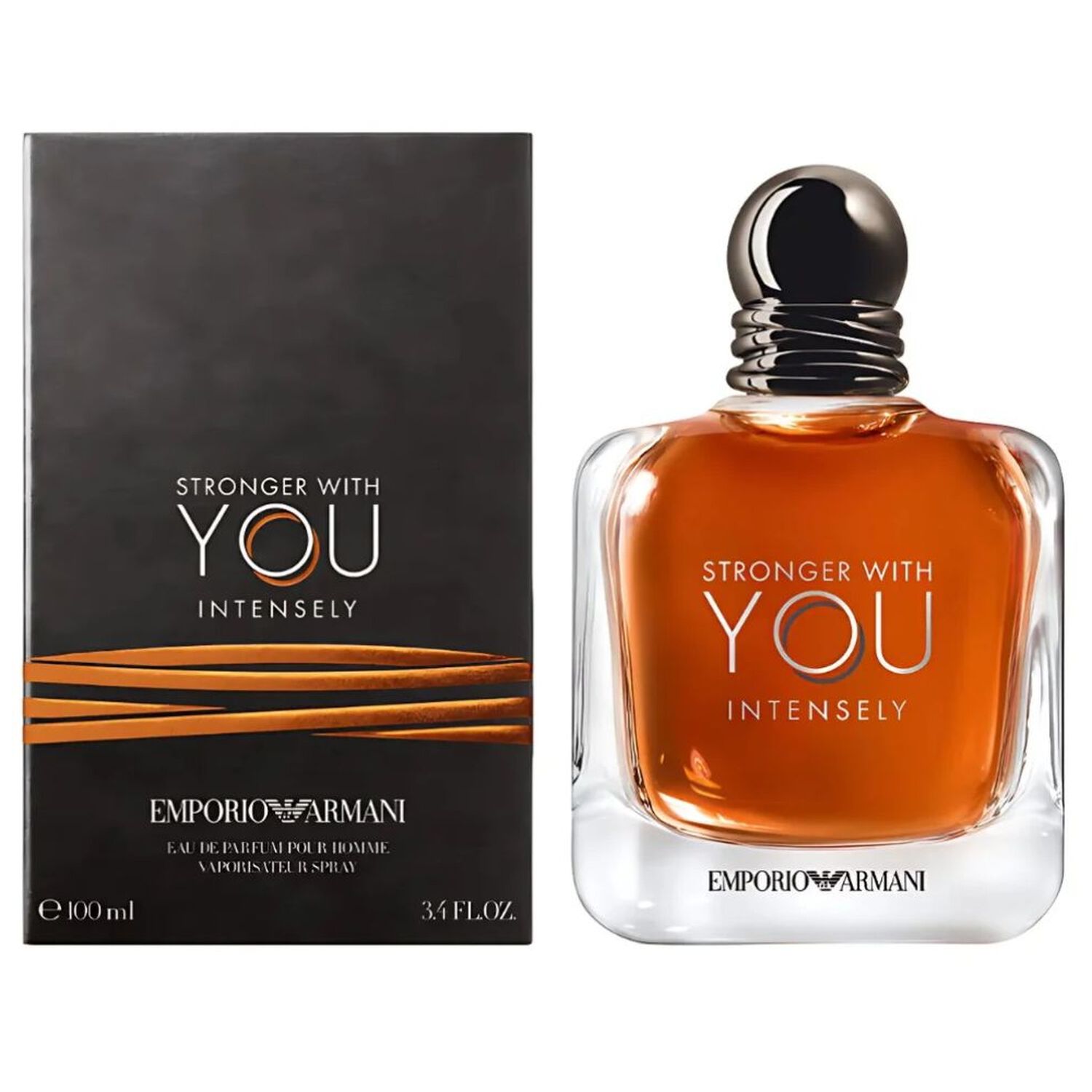 Perfume Hombre Stronger With You Intensely Armani / 100 Ml / Eau De Parfum image number 1.0