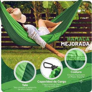 Hamaca Compacta Verde