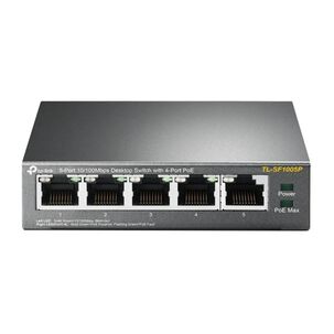 Switch De Sobremesa De 5 Puertos Gigabit Con 4 Puertos Poe