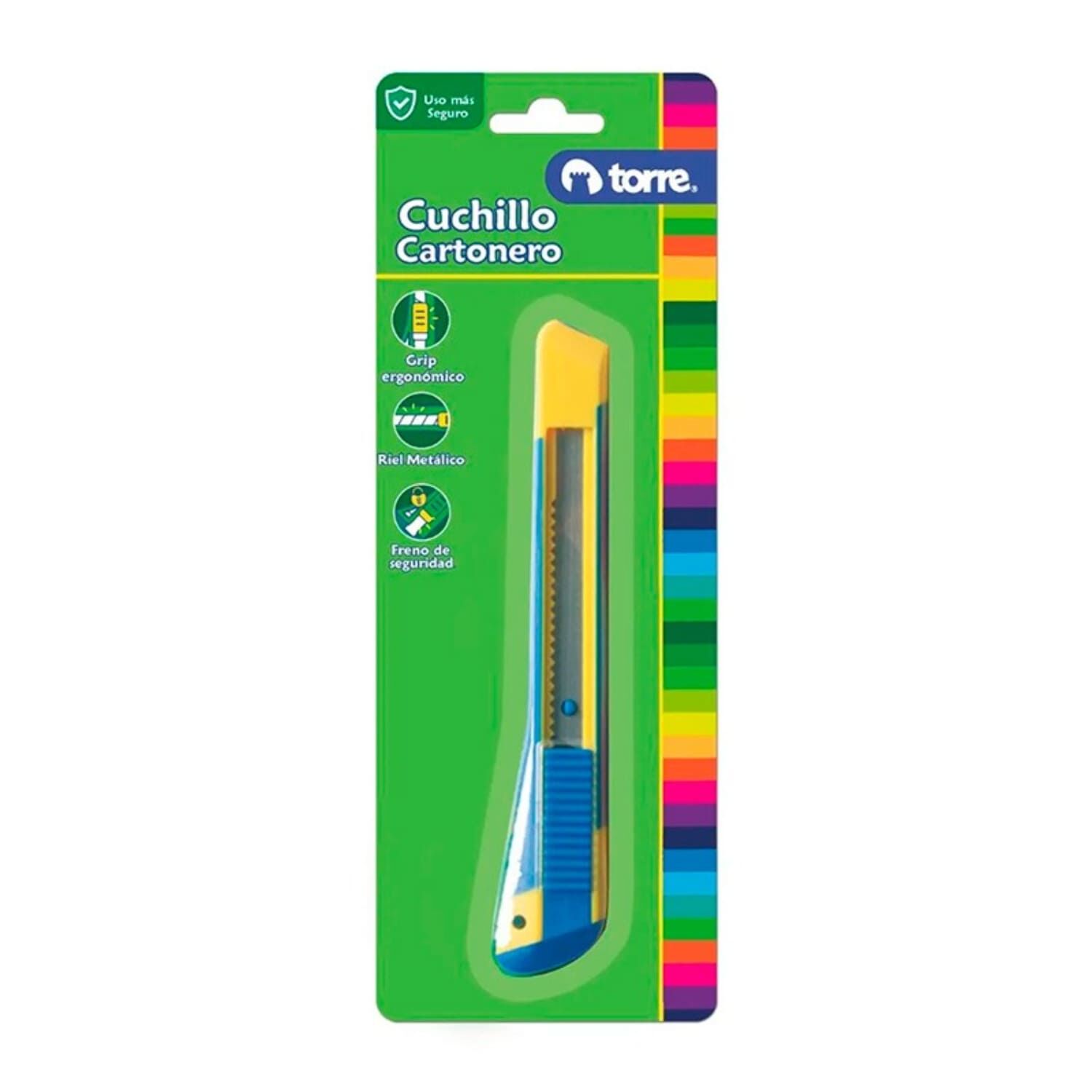 Pack X 4 Cuchillo Cartonero Chico Torre image number 0.0