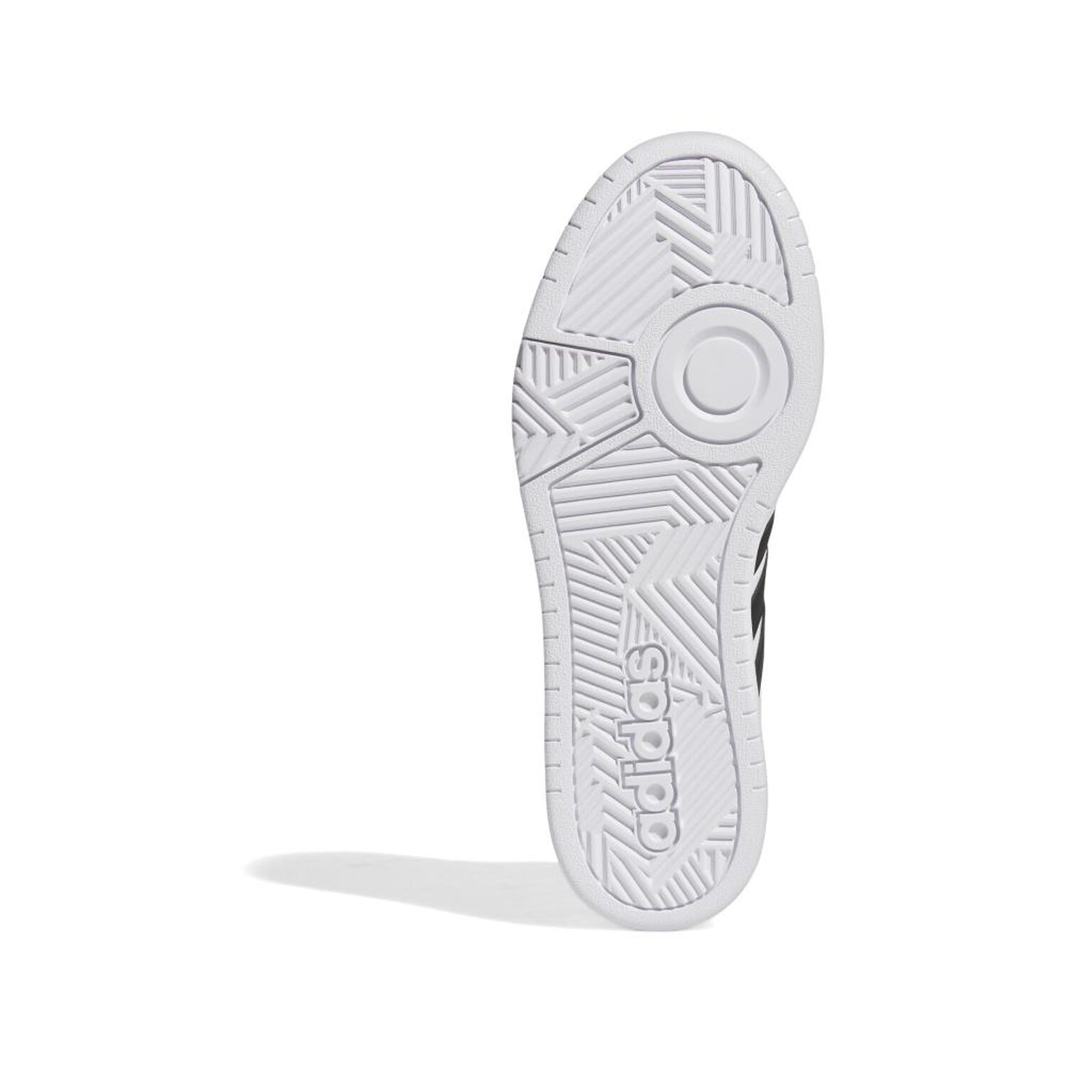 Zapatilla Urbana Hombre Adidas Hoops 3.0 Blanco image number 4.0