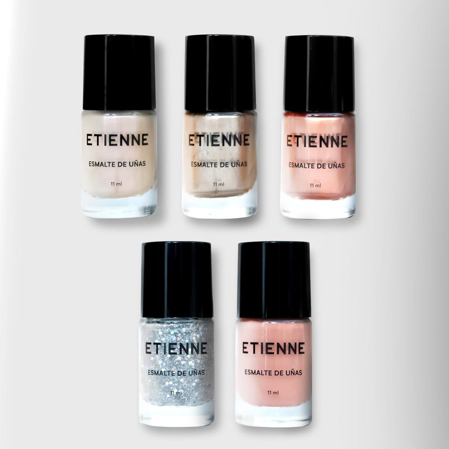Set De Esmaltes Metallic Lights Etienne image number 1.0