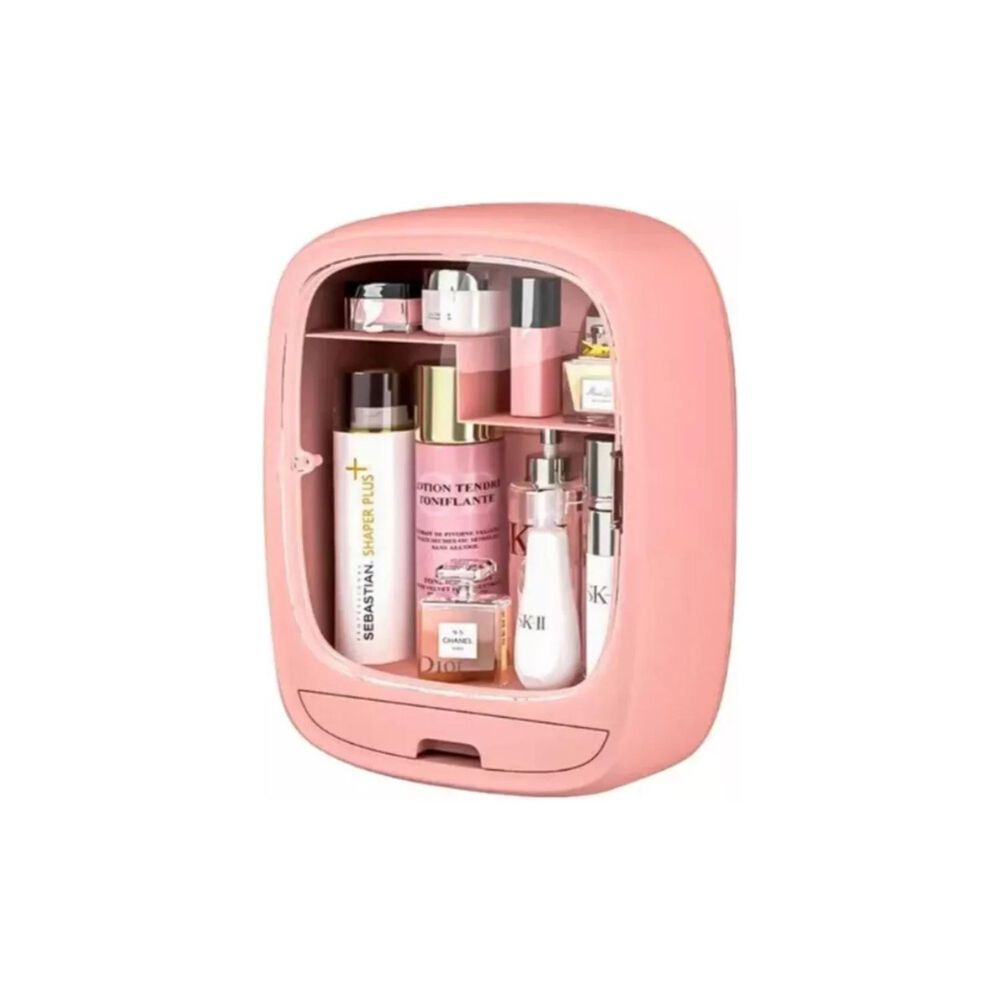 Comestiquero Montable Rosa 27cm Almacenamiento Organizador image number 1.0