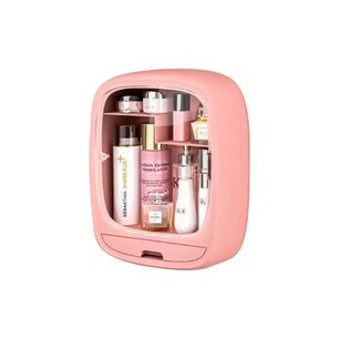 Comestiquero Montable Rosa 27cm Almacenamiento Organizador